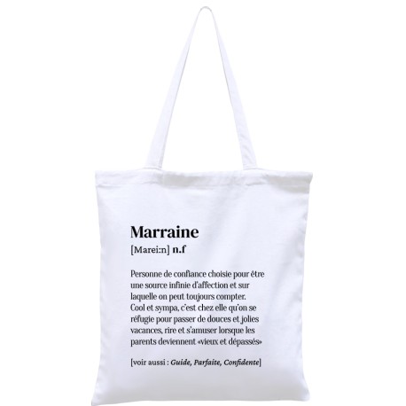 Tote Bag Definition Marraine