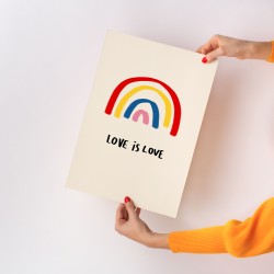 Affiche Love is love