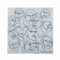 Serviettes en papier Petits visages
