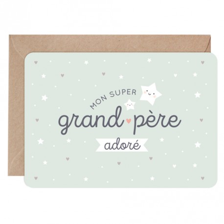 Carte Super grand-père