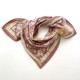 Small foulard Coeurs - bois de rose