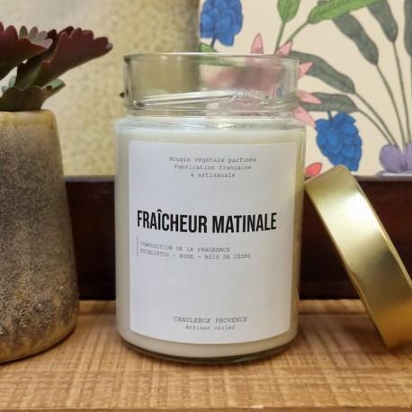 Bougie Fraicheur matinale - 500 g