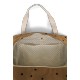 Sac à langer / de week-end cumin petits coeurs noirs