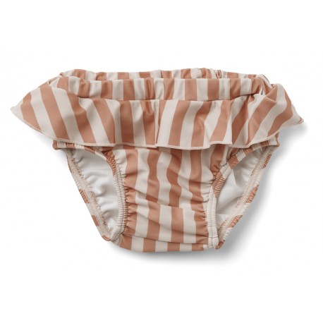 Culotte de bain Elise Rayures tuscany rose - 1/3 mois