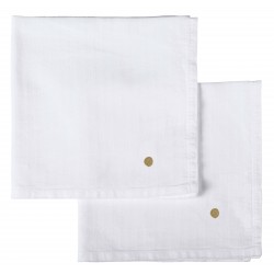 Lot de 2 serviettes de table Marcel Milk
