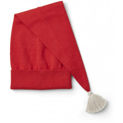 Bonnet de lutin rouge - 1/3 ans