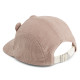 Casquette Mr bear rose velours - 3/4 ans