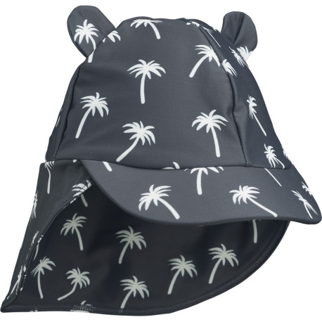 Chapeau anti-UV Palms/dark blue - 9/12mois