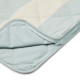 Duvet Aurora - rayures sea blue