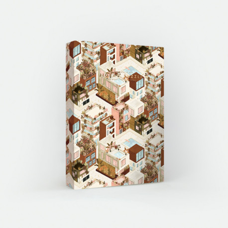 Puzzle City terracotta