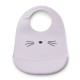 Bavoir en silicone - Cat lavender