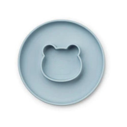 Assiette Gordon - Mr Bear blue