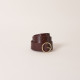Ceinture Olga bordeaux - M/L