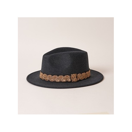 Chapeau Jim Anthracite - M