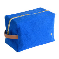 Trousse cube Bleu mécano - Grand modèle