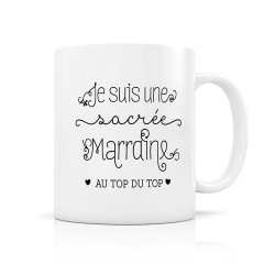 Mug Sacrée marraine