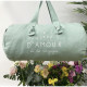 Sac polochon Céladon - Vivre d'amour et de voyages