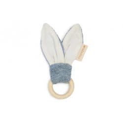 Anneau de dentition bunny - blue