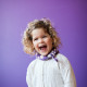 Small foulard Artistic - Violette