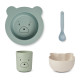 Set de repas Joana - Mr bear dusty mint multi mix