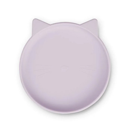 Assiette Olivia - Cat lavender