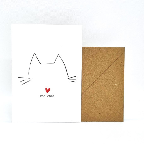 Carte - Mon chat