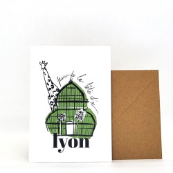 Carte Lyon - Tete d'or