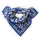 Small foulard Coeurs - Majorelle