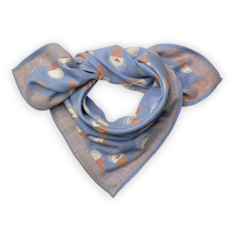 Small foulard Sorbet - Denim