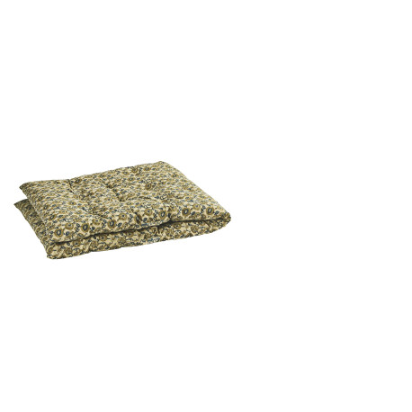 Matelas fleurs moutardes 70x180cm