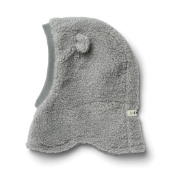 Cagoule bouclette Balaclava - grey 9/12mois