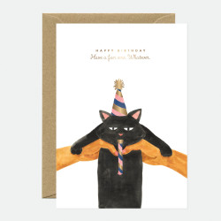 Carte Whatever cat birthday