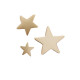 Trio de pin's étoiles