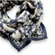 Big foulard Coeurs - Orage