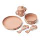 Set de repas Ryle - Shell / Pale tuscany