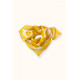 Small foulard Manika Flora bold - Citron