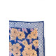 Small foulard Bloom - Bleu klein