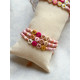 Bracelet MINI GIRL fil - panaché pastel