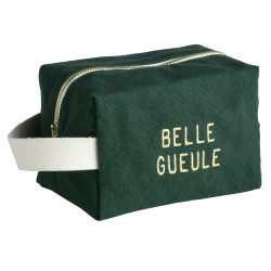 Trousse cube Belle gueule nori - Petit modèle