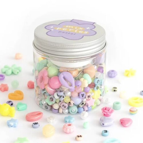 Mix de perles - Pastel