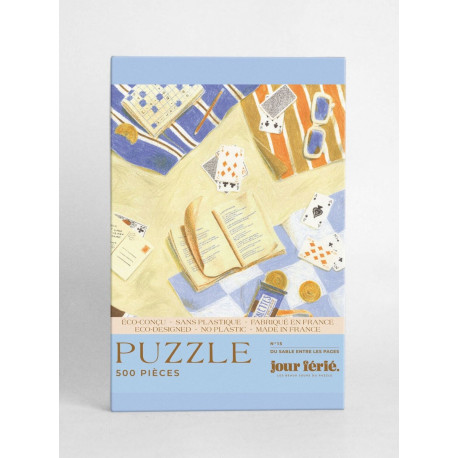 Puzzle Du sable entre les pages