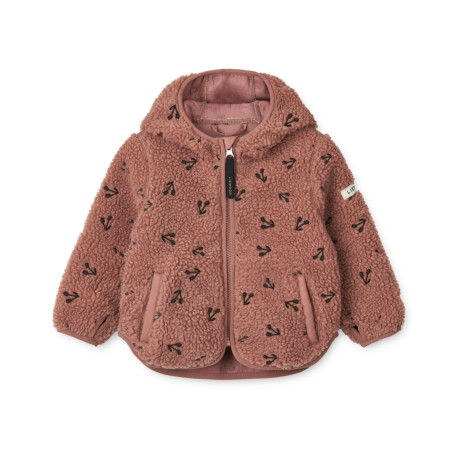 Veste Mara cherries/dark rosetta - 3 ans