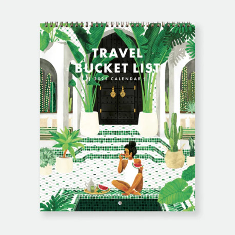 Calendrier 2025 Travel bucket list