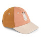 Casquette Danny - Cat / Tuscany rose 5/7 ans