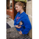 Sweat d'allaitement Open bar / Bleu - Taille M