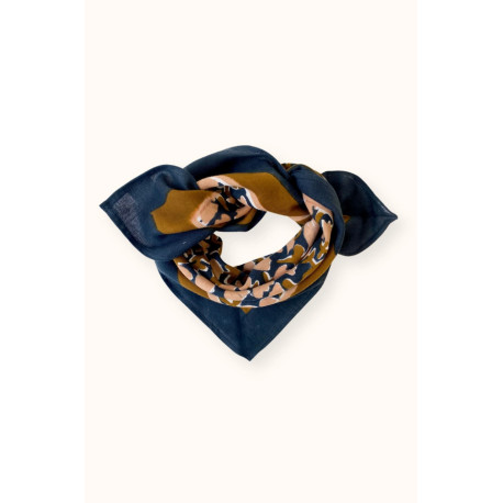 Small foulard Manika Tulipe - Orage