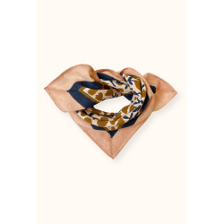 Small foulard Manika Tulipe - Macadamia