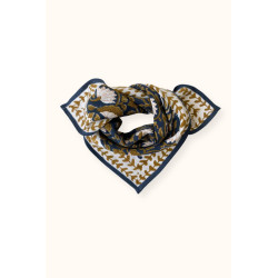 Small foulard Manika Eventail - Orage