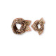 Small foulard Manika Eventail - Blush