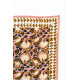 Small foulard Manika Eventail - Blush